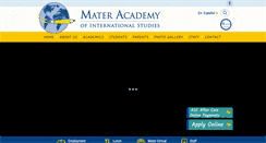 Desktop Screenshot of materacademyis.com